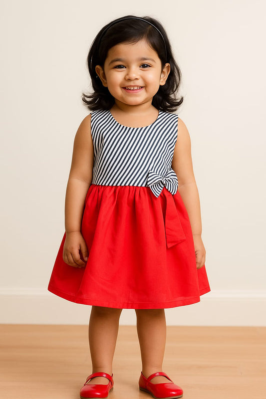 Girls Midi/Knee Length Casual Dress ctn593rd