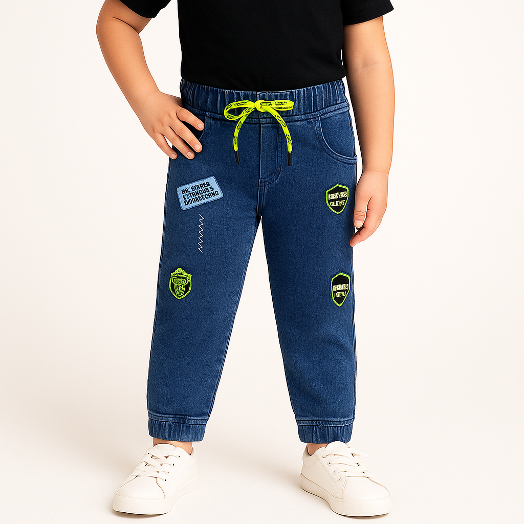 Unisex Regular Fit Jeans Stretch