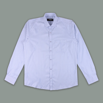 Men’s Cotton Blend Striped Shirt with Full Sleeve (Copy)