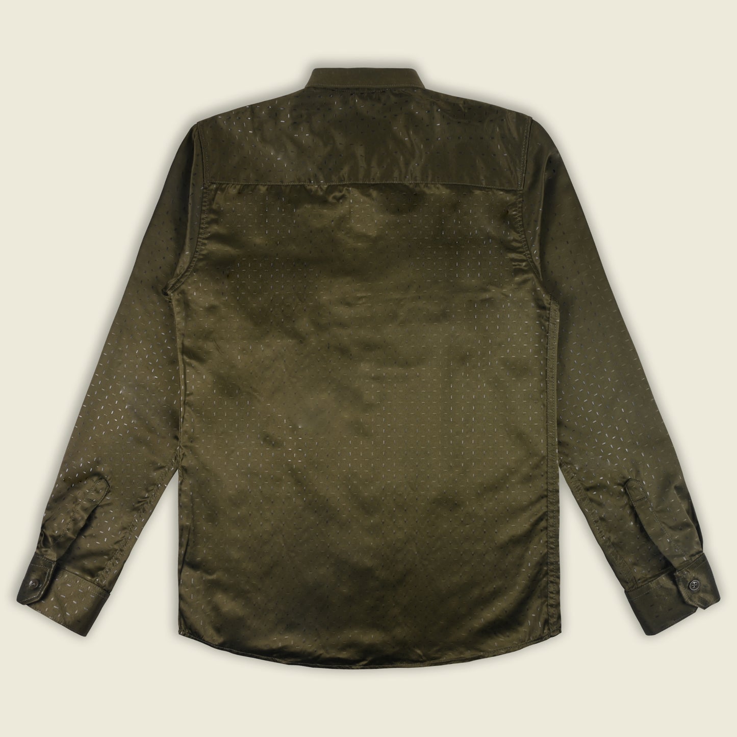 Men’s Printed Cotton Blend Shirt with Full Sleeves