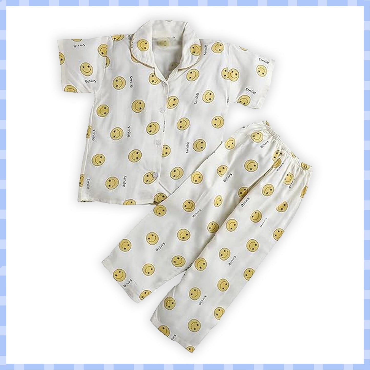 Cotton Sleepwear for Boys & Girls-(ND21ylw)