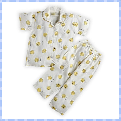 Cotton Sleepwear for Boys & Girls-(ND21ylw)