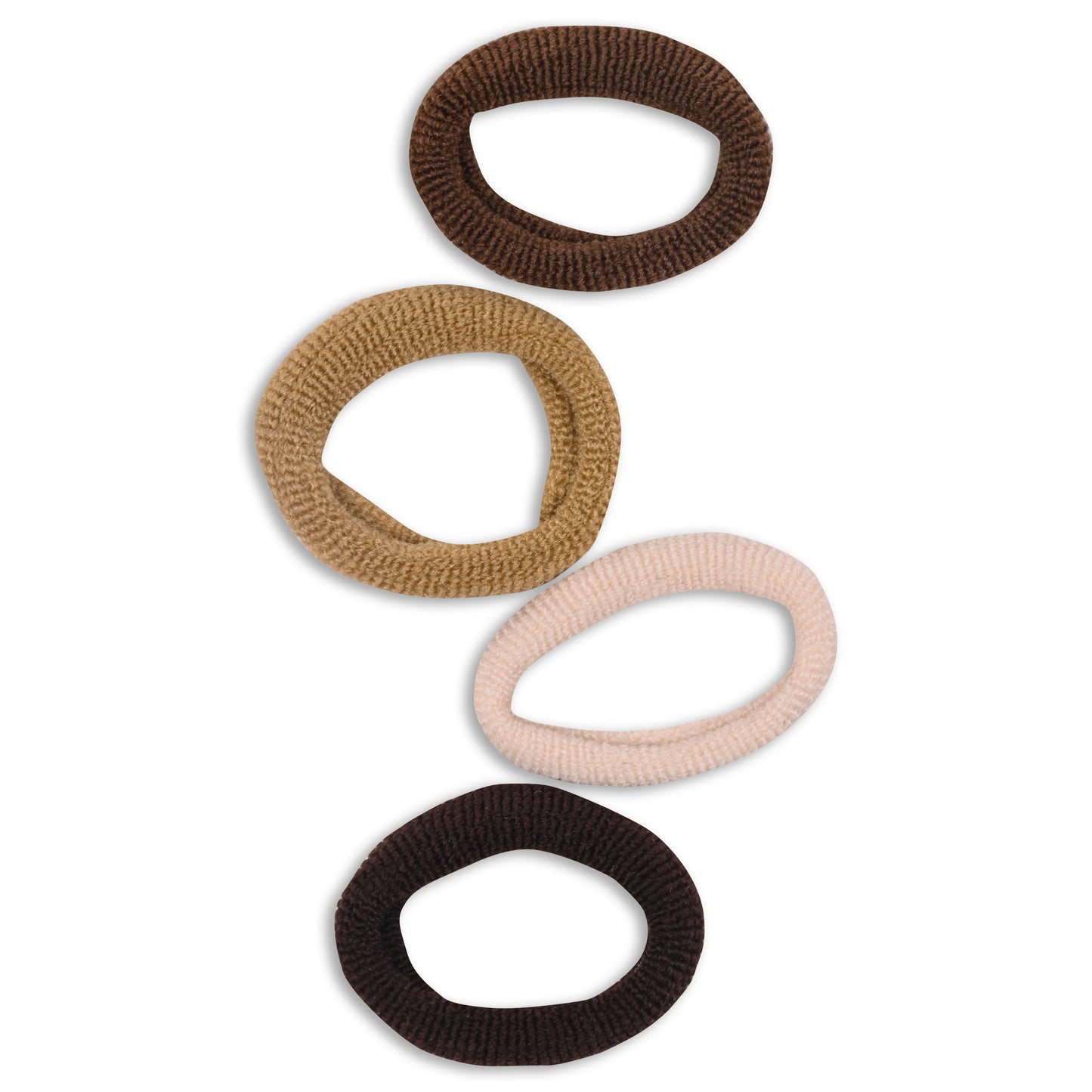 Kids Hair Rubber Band Set with Cute Mermaid Pouch | Soft & Stretchable Hair Ties