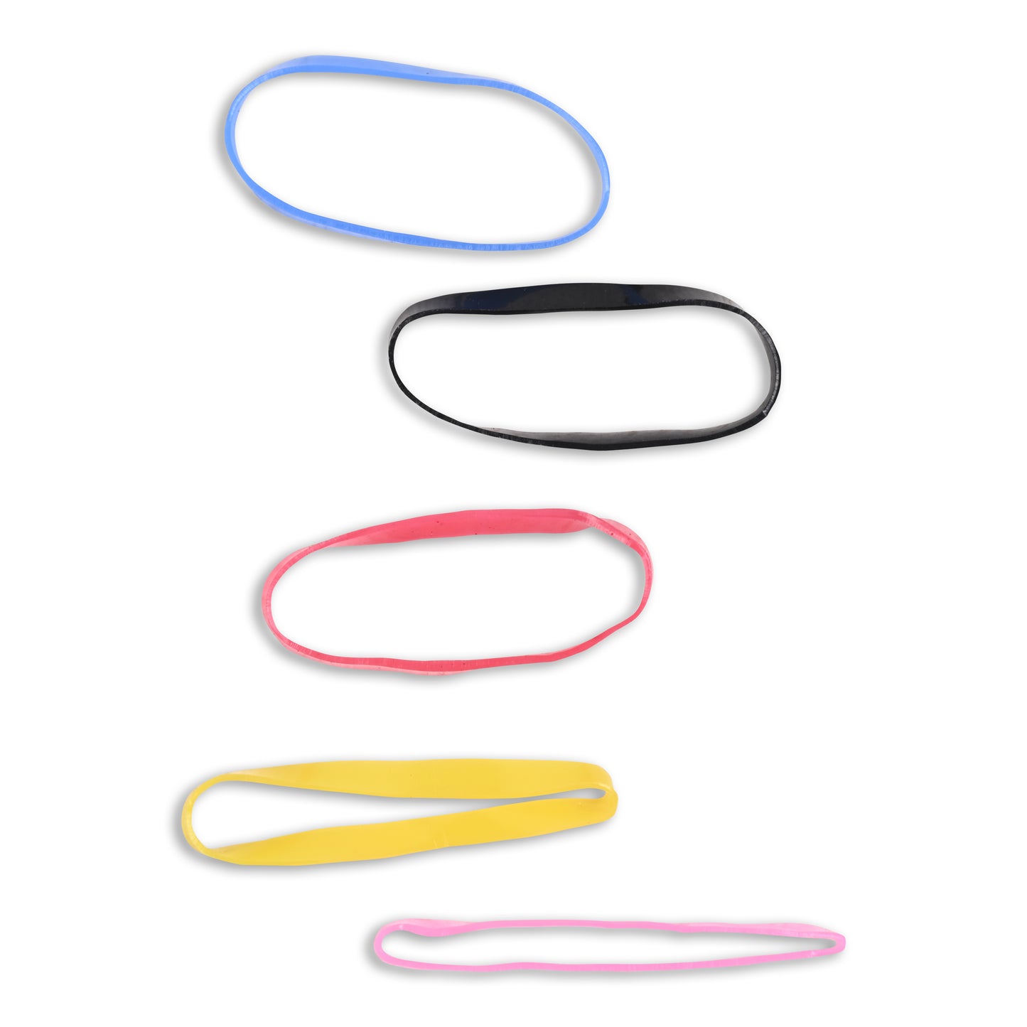 Kids Hair Rubber Band Set with Cute Mermaid Pouch | Soft & Stretchable Hair Ties