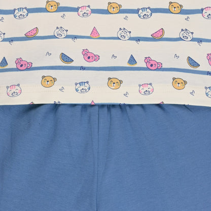 Infants cotton T-shirt and lounge pant