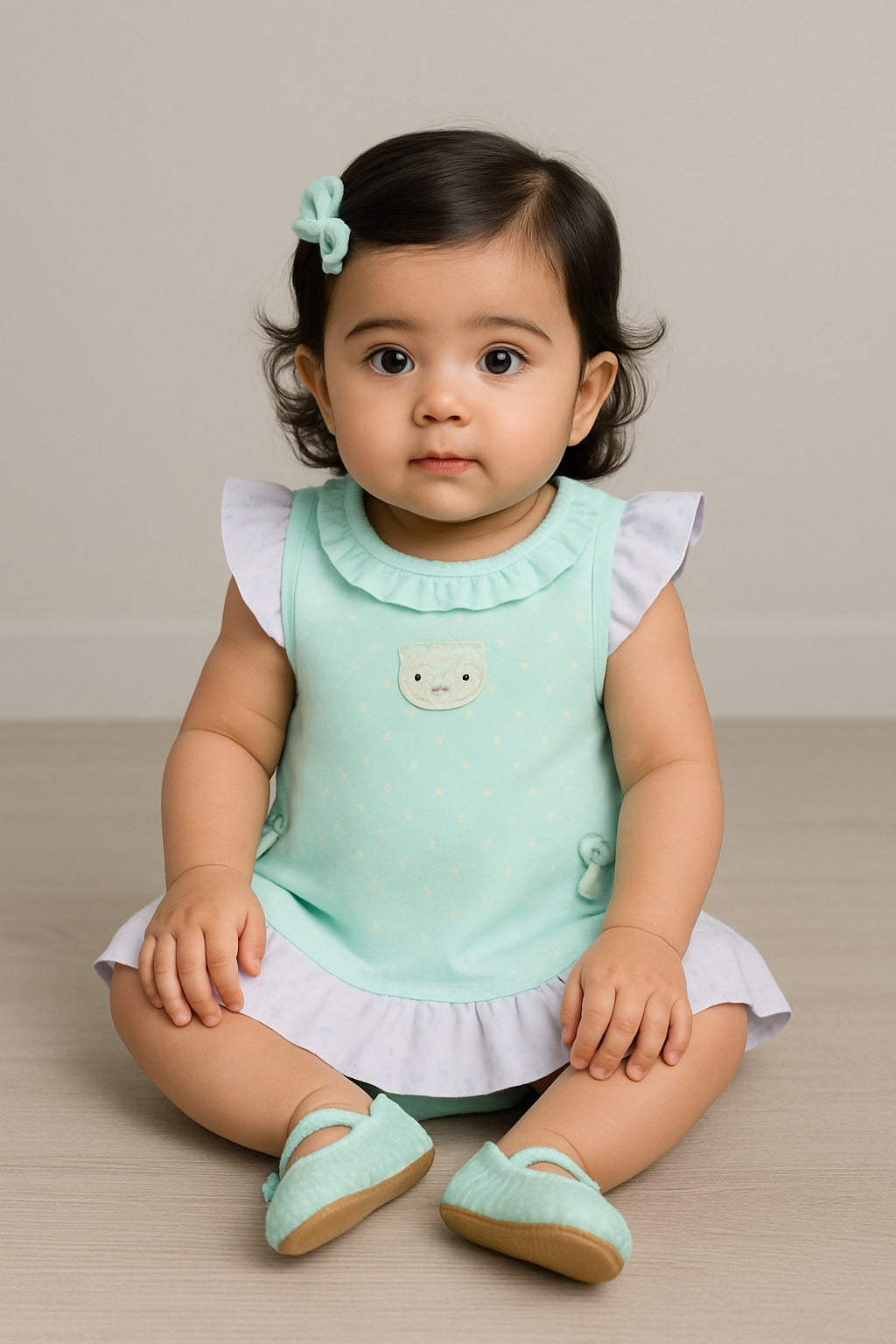 Baby Girls Casual Wear Frock Dress Wholesale | Bulk Daily Kids Wear