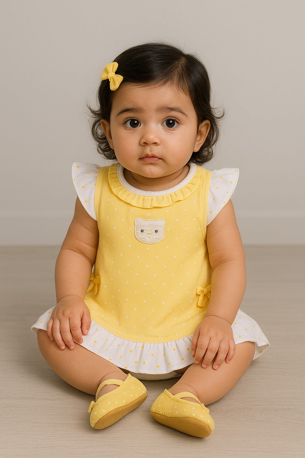 Baby Girls Casual Wear Frock Dress Wholesale | Bulk Daily Kids Wear