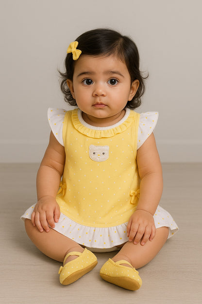 Baby Girls Casual Wear Frock Dress Wholesale | Bulk Daily Kids Wear