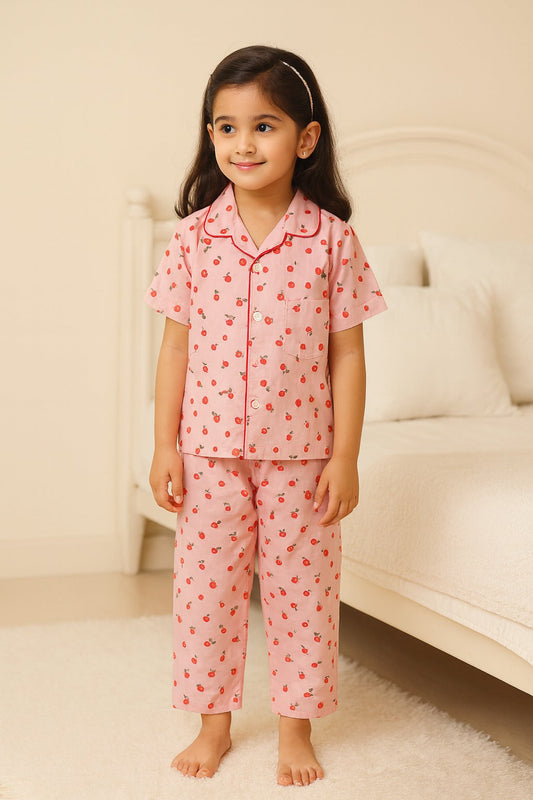 Girls Conversational Print Night Dress - Wish Karo - photo 1