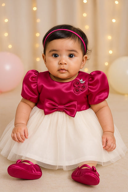 Baby Girls Party Frock Dress at Wholesale Price | Bulk Party Kids Wear