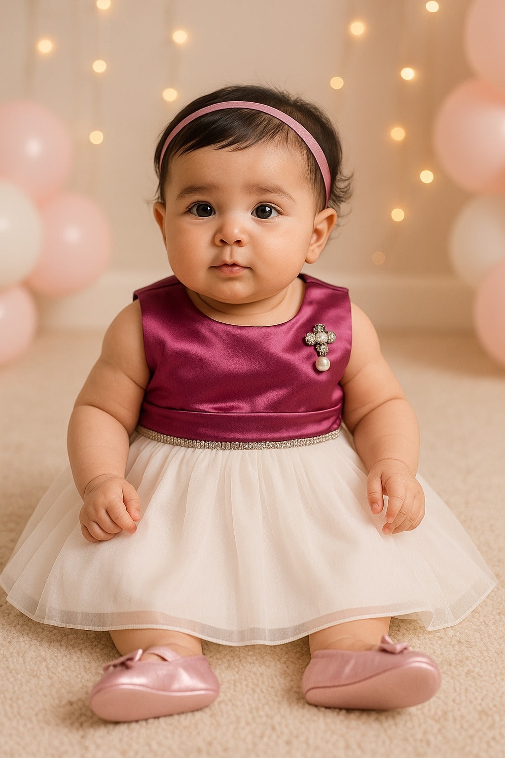 Baby Girls Party Frock Dress at Wholesale Price | Bulk Party Kids Wear