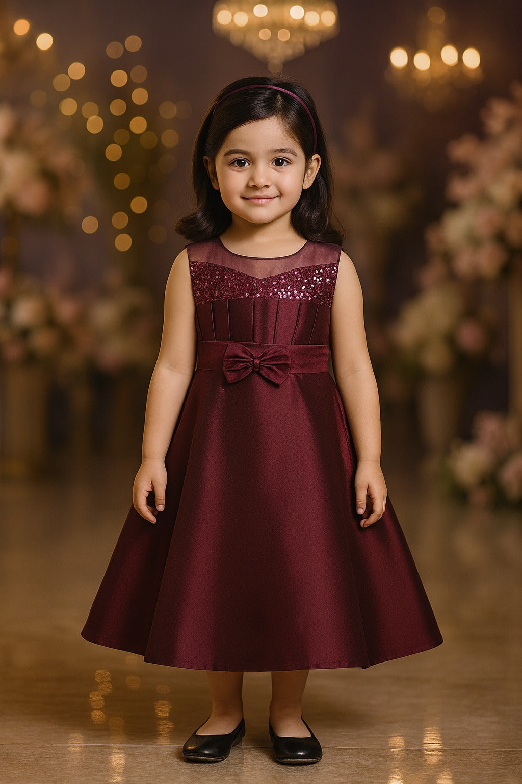 Baby Girls Party Frock Dress at Wholesale Price