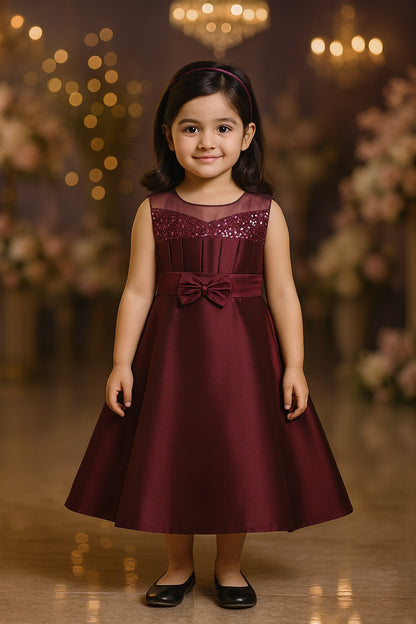Baby Girls Party Frock Dress at Wholesale Price