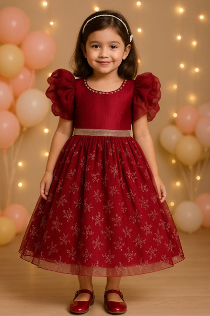 Baby Girls Party Frock Dress at Wholesale Price