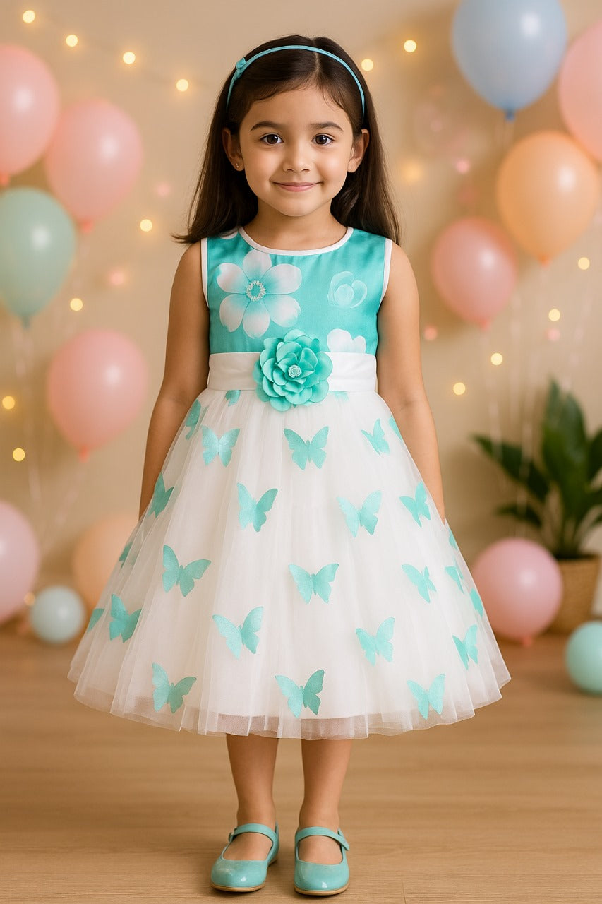 Baby Girls Party Frock Dress at Wholesale Price