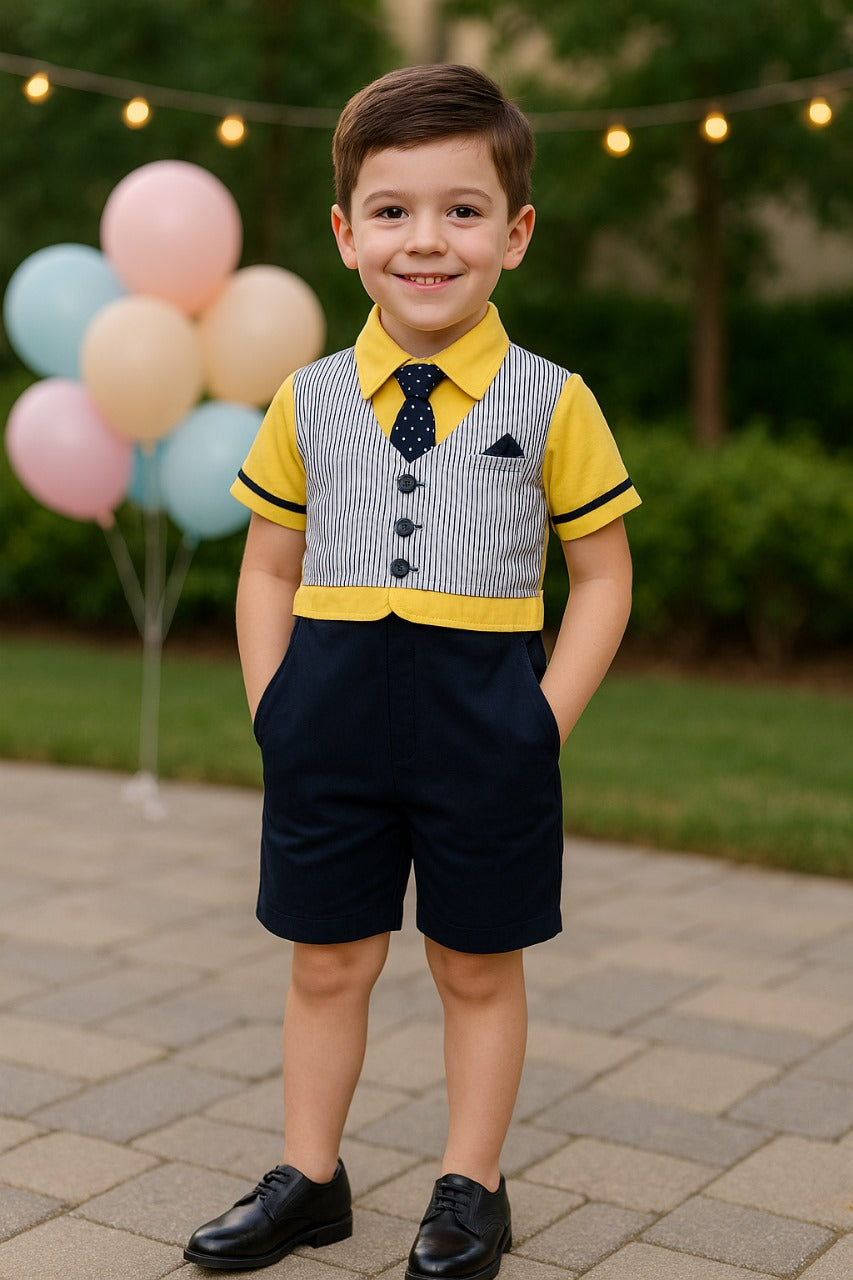 Wish Karo Baby Boys Rompers-(bt109y) - Wish Karo - photo 1