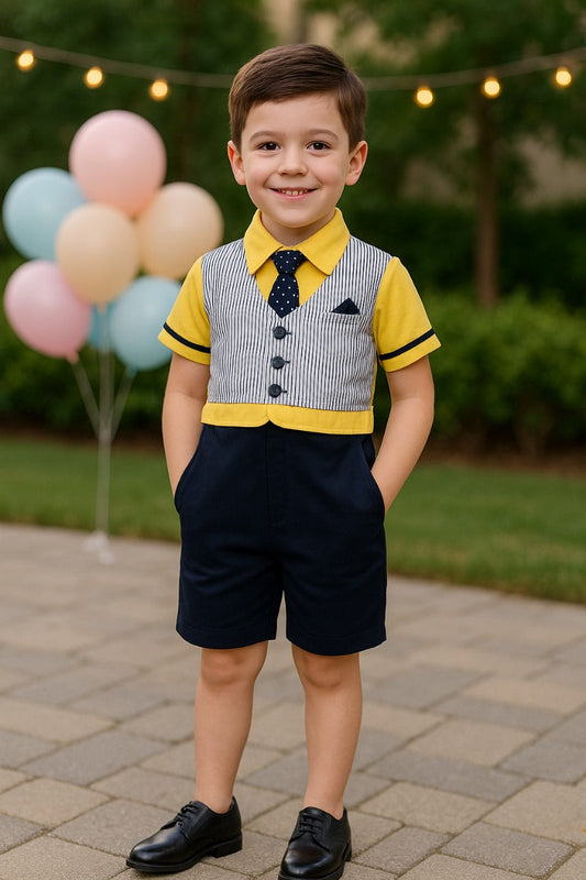 Wish Karo Baby Boys Rompers-(bt109y) - Wish Karo - photo 1