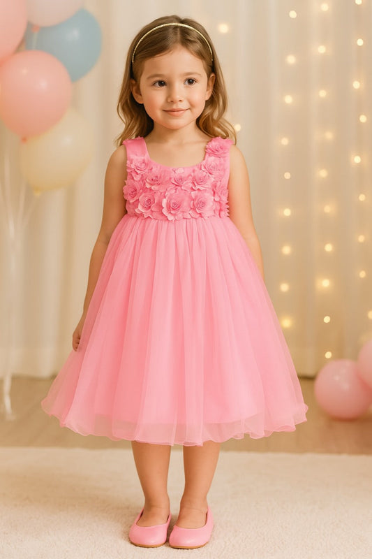 Girls Party Wear Frock Dress - Wish Karo - photo 1