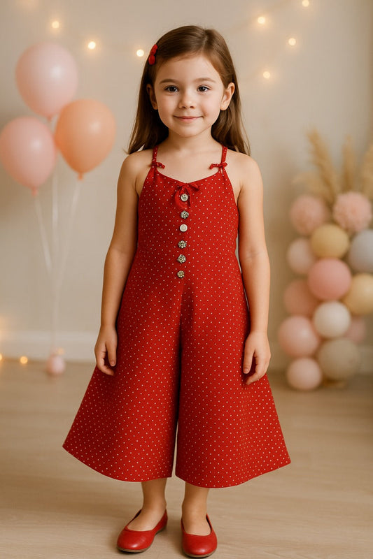 Girls Dungaree Dress - Wish Karo
