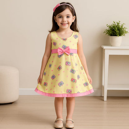 Wish Karo kids Birthday Frock Dress (stn755y) - Wish Karo - photo 1