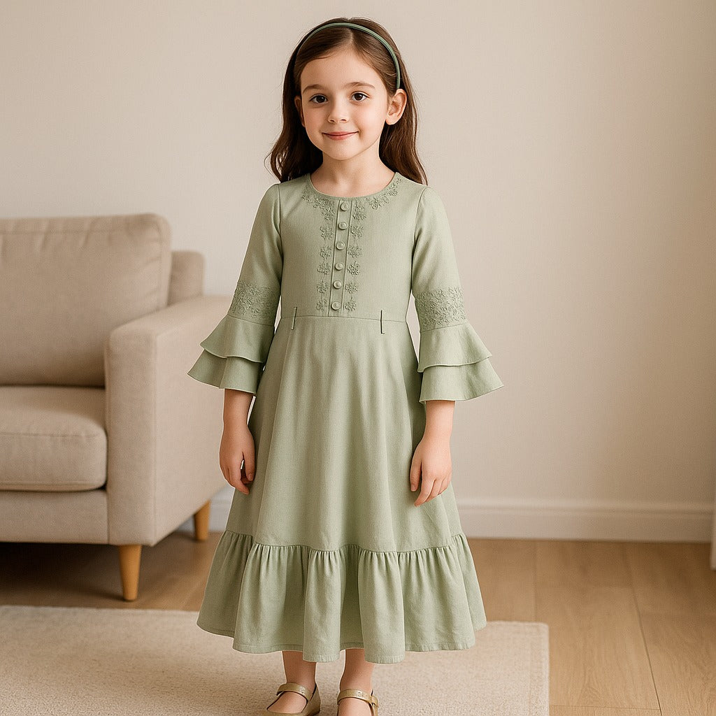 Baby Girls Party Frock Dress at Wholesale Price | Bulk Party Kids Wear