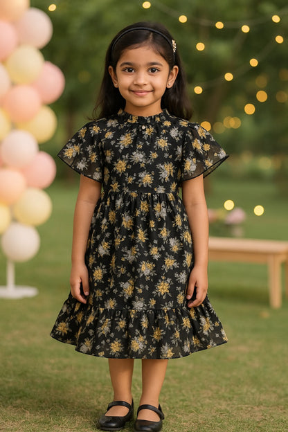 Baby Girls Party Frock Dress at Wholesale Price | Bulk Party Kids Wear