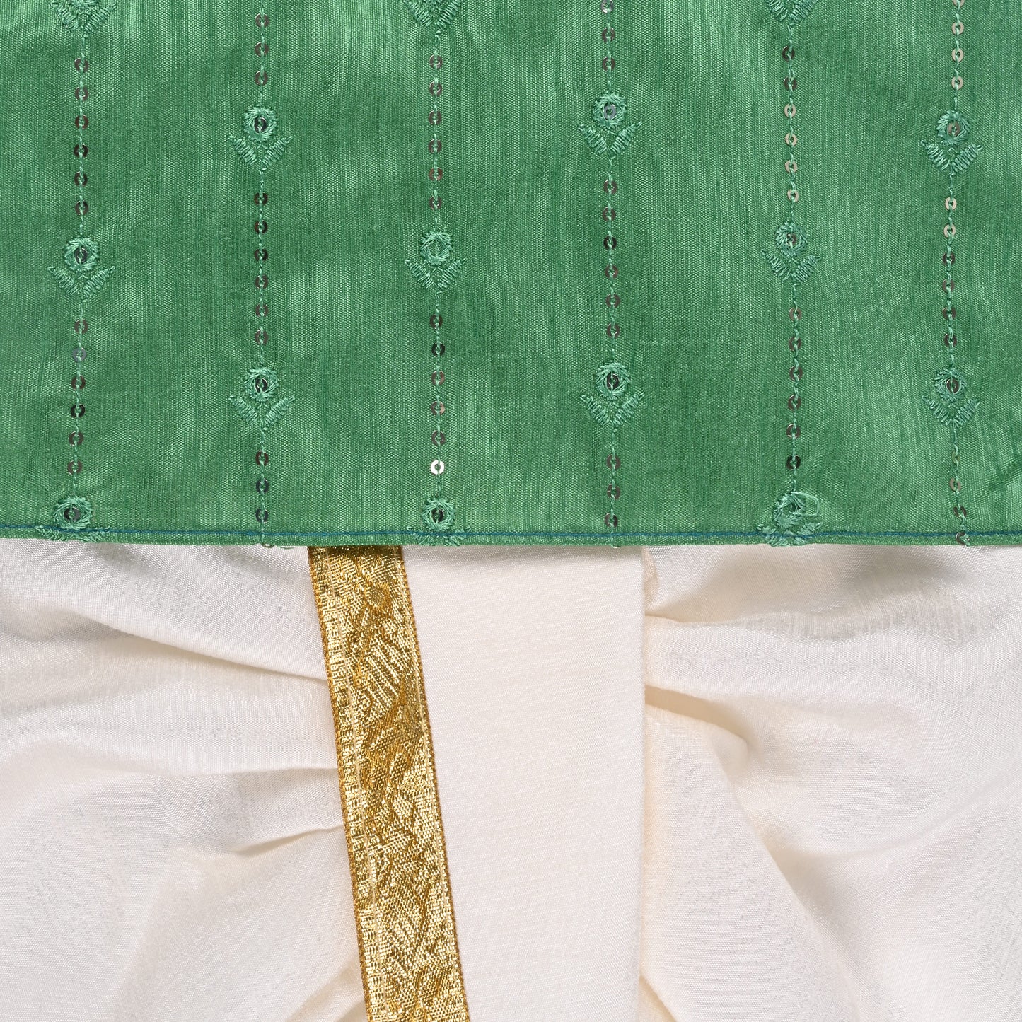 Boys Traditional Art Silk Kurta and Dhoti Set