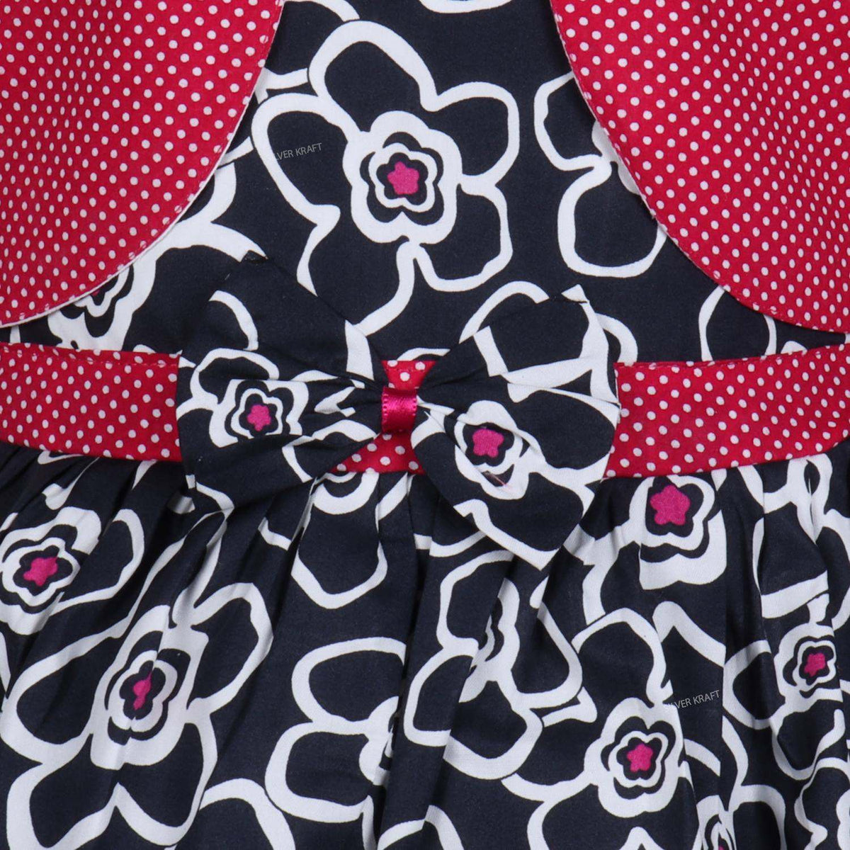 Baby Girls Midi/Knee Length Casual Dress ctn80pnk - Wish Karo - photo 4