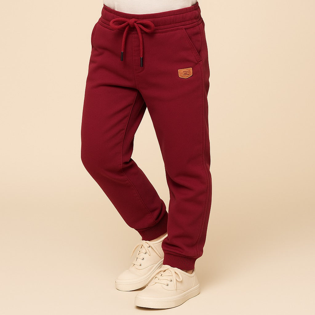 Boys Cotton Elastic Casual Trouser js122