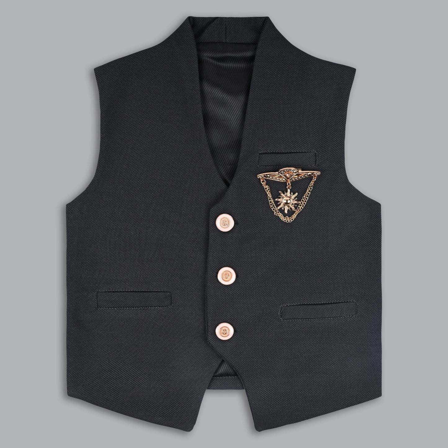 Shirt With Waistcoat And Pant For Boys