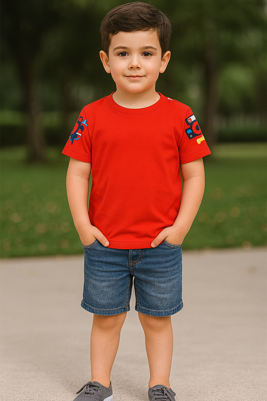 Baby Boys Rompers-(bt100rd)