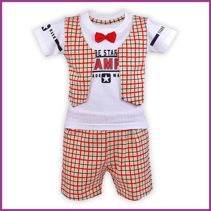 Unisex Clothing Sets for Boys & Baby Girls-(bt17rd)
