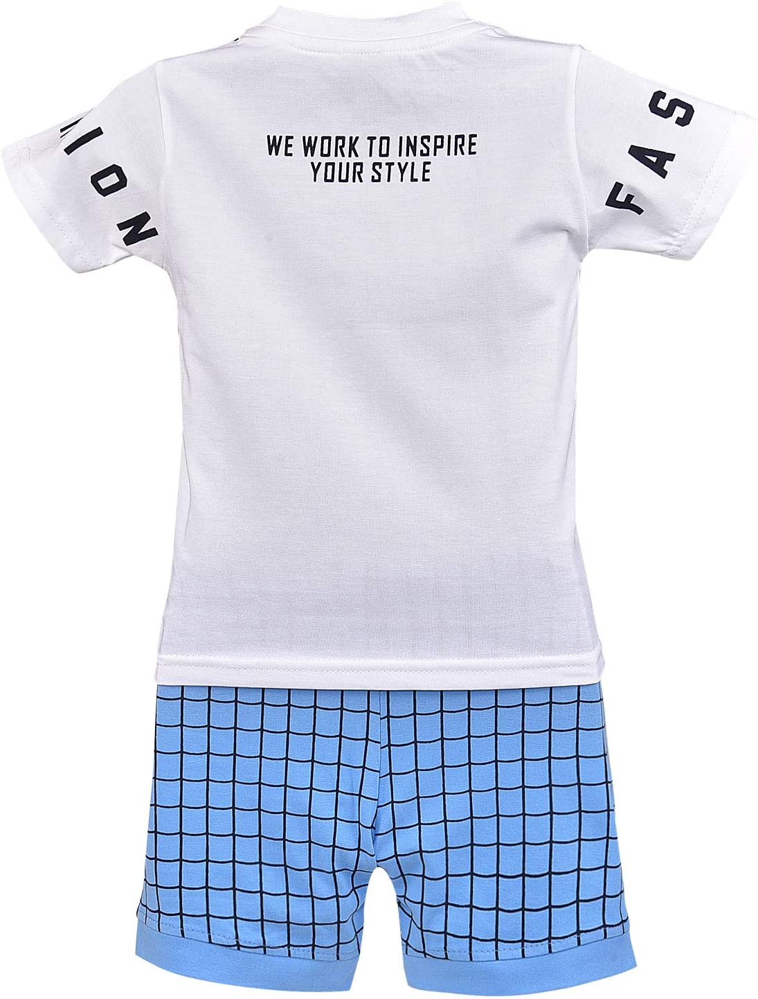 Unisex Clothing Sets for Boys & Baby Girls-(bt18blu)