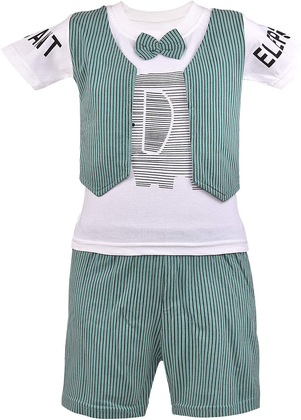 Unisex Clothing Sets for Boys & Baby Girls-(bt19grn)