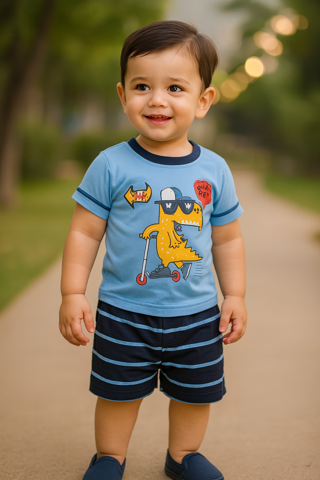 Unisex Clothing Sets for Baby Girls - Boys-(bt25blu)