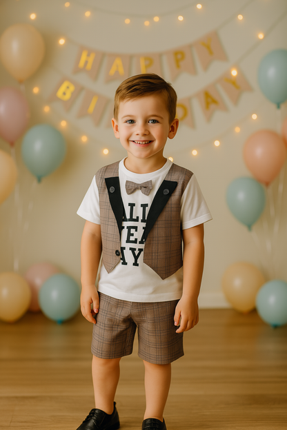 Baby Boys Clothing Sets for Kids-(bt43gry)