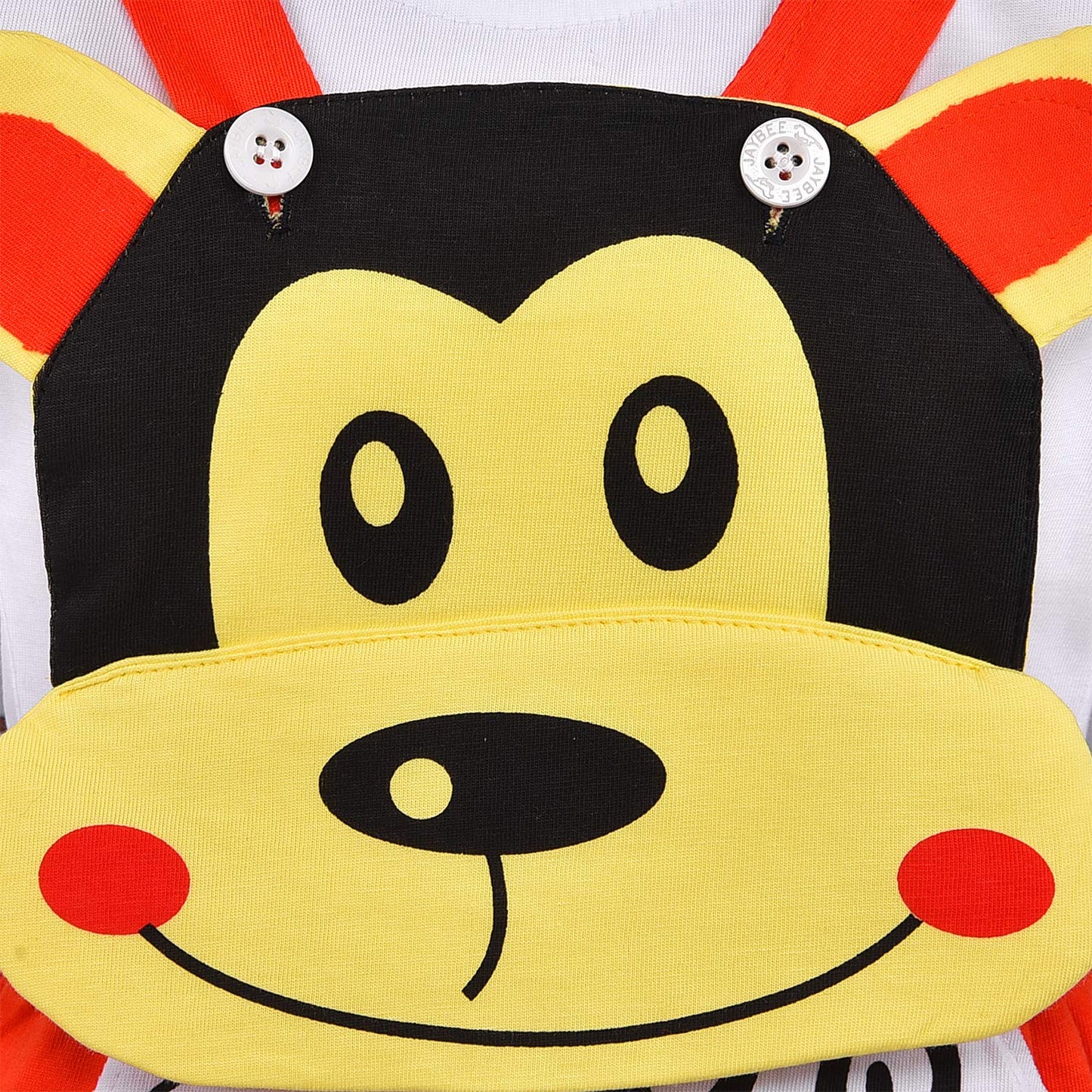 Kids Dungaree Dress For Baby Girls-(bt46rd)