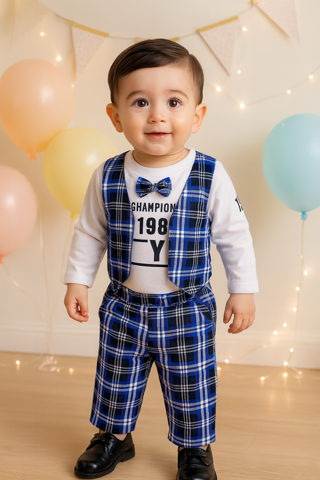 Baby Boys T-Shirt And Pant For Boys-(bt503blu)