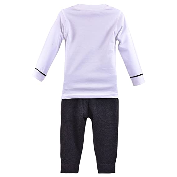 Baby Boys T-Shirt and Pant Clothing Set For Boys-(bt505gry)