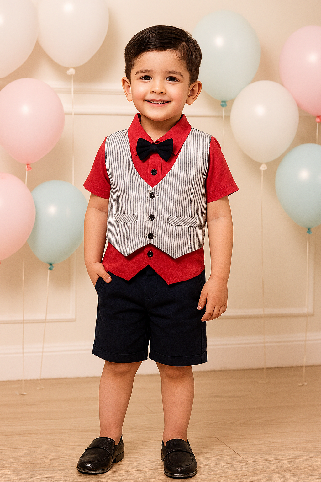 Baby Boys Casual T-shirt Shorts bt624y