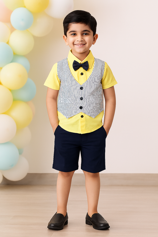 Baby Boys Casual T-shirt Shorts bt624y