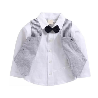 Boys Striped Cotton Party wear - Wish Karo - photo 5