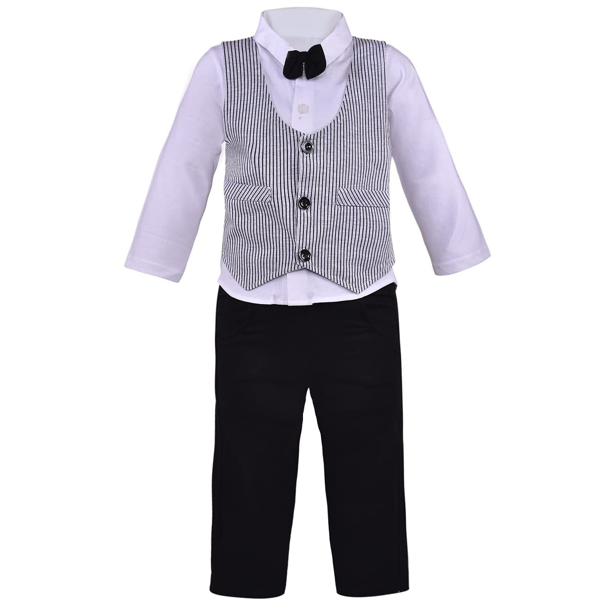 Boys Striped Cotton Party wear - Wish Karo - photo 2