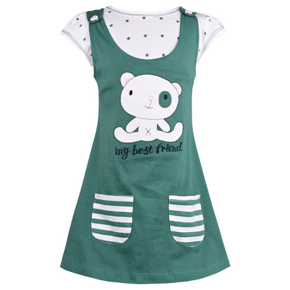 Baby Girls Casual Wear Frock Dress Wholesale | Bulk Daily Kids Wear