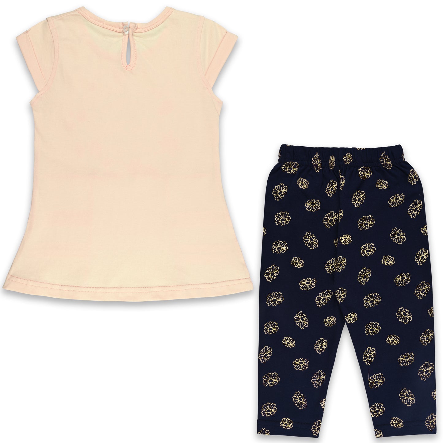 Girls Floral Printed Top and Pant bt793
