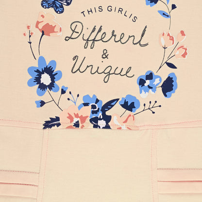 Girls Floral Printed Top and Pant bt793