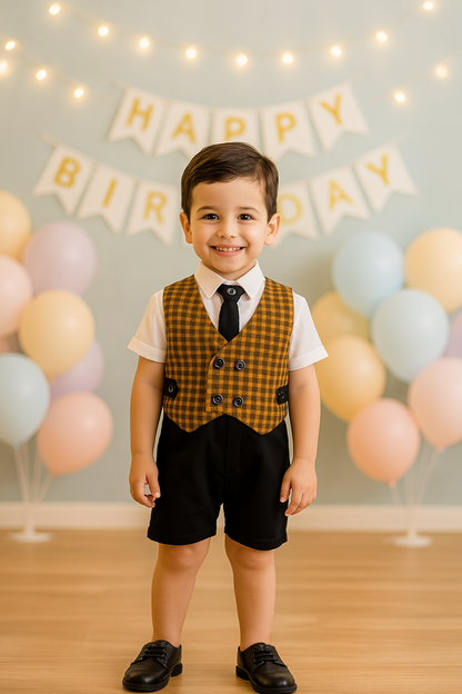 Boys Rompers For Kids-(bt82ylw)
