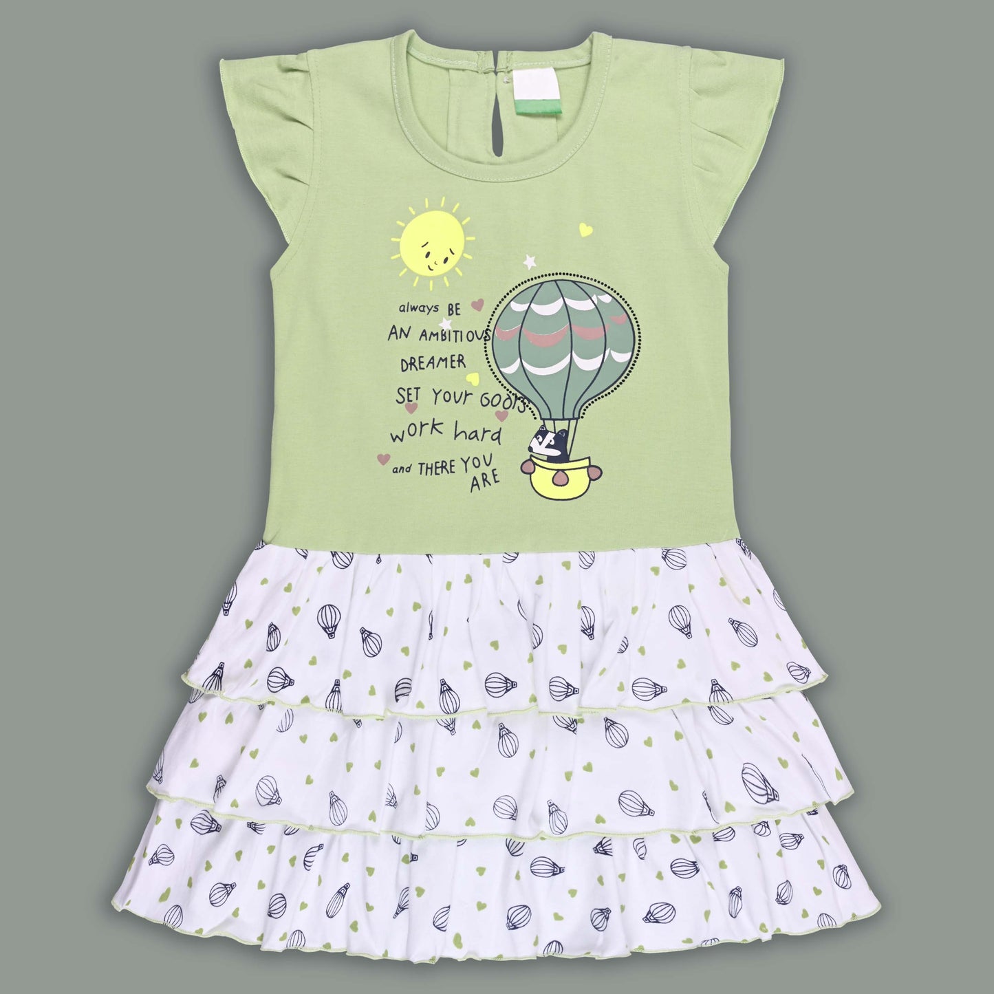 Baby Girls Casual Wear Frock Dress Wholesale | Bulk Daily Kids Wear