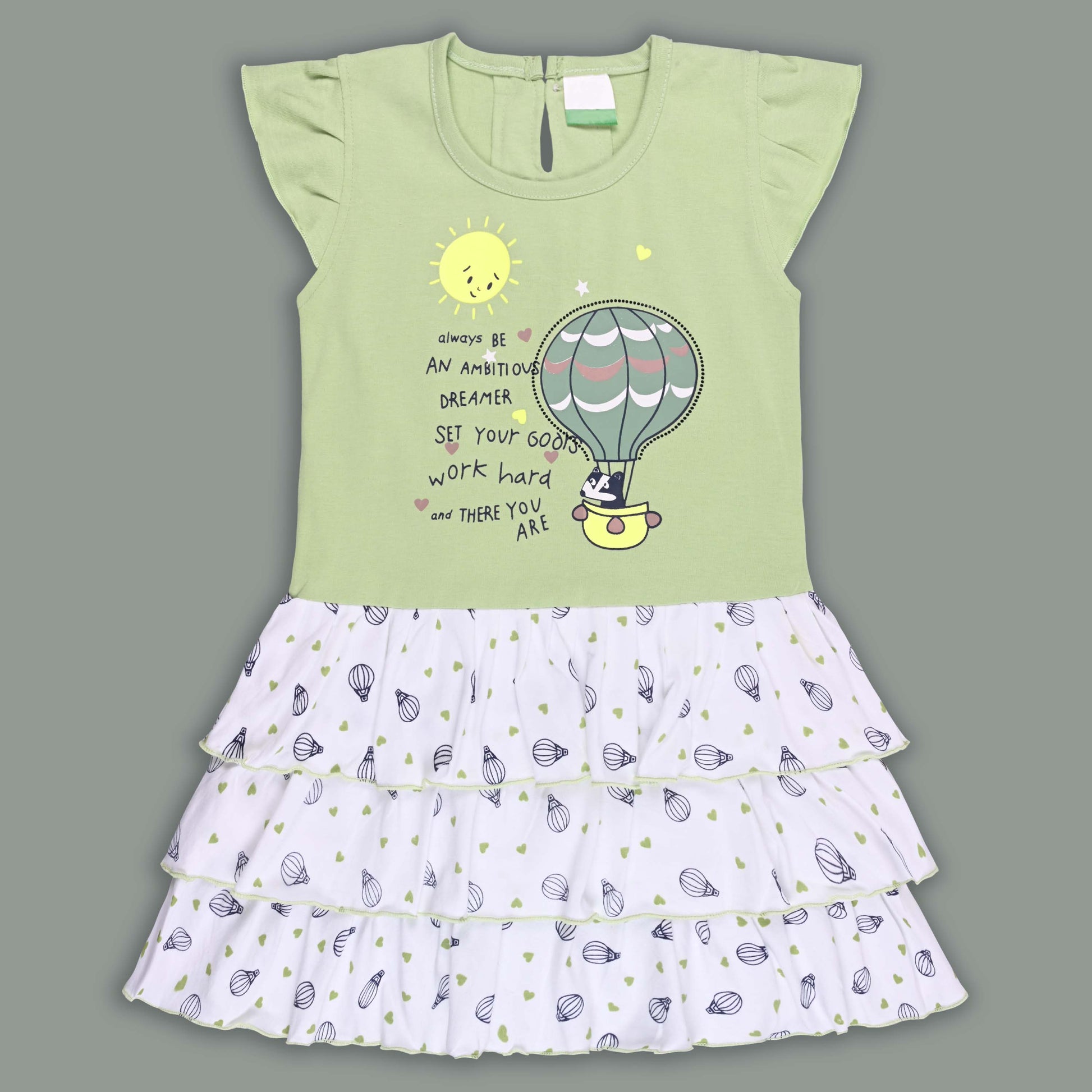 Baby Girls Casual Wear Frock Dress Wholesale | Bulk Daily Kids Wear