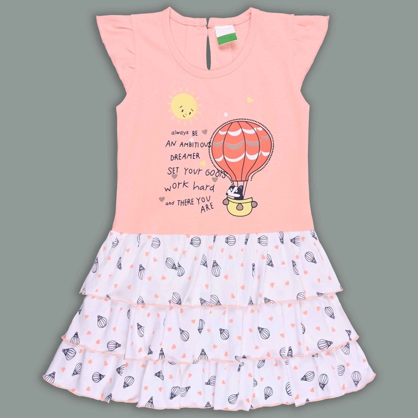 Baby Girls Casual Wear Frock Dress Wholesale | Bulk Daily Kids Wear